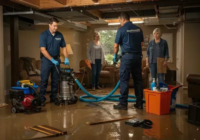 Basement Water Extraction and Removal Techniques process in Shamrock, TX